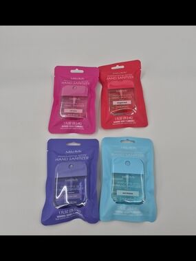 (4) Ashley Belle Moisturizing Spray Hand Sanitizer Assorted Scents